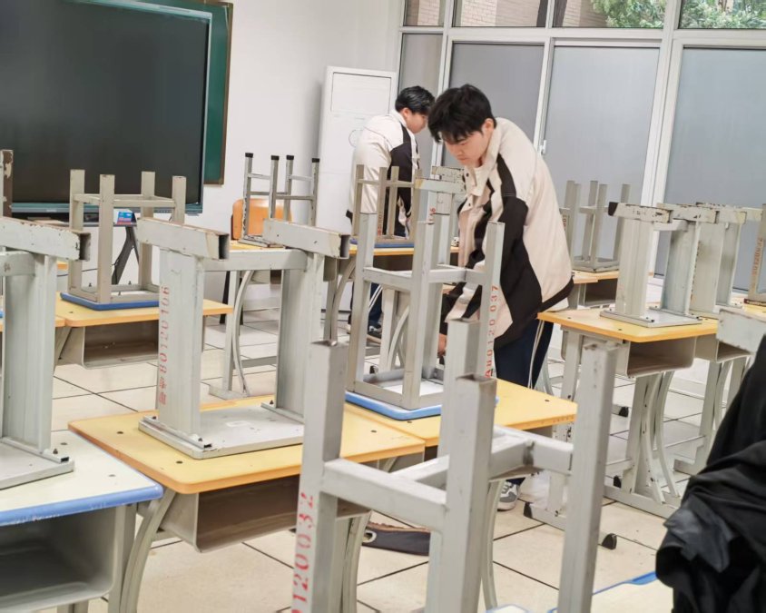 洁净教室，文明同行